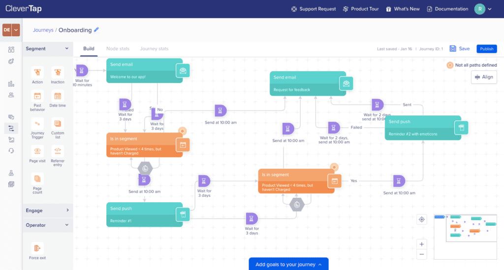 Clevertap customer analytics platform